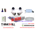 Thinkwill 4ch Set HD Color Night Vision With Audio Camera