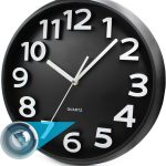 Wall Clock, Wi-Fi Spy Camera with Audio Recording